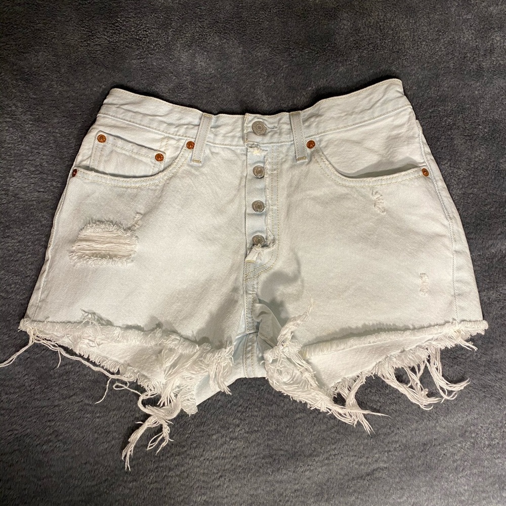 Levi’s Distressed Shorts
